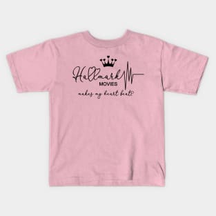 Hallmark Movies Heart Beat Kids T-Shirt